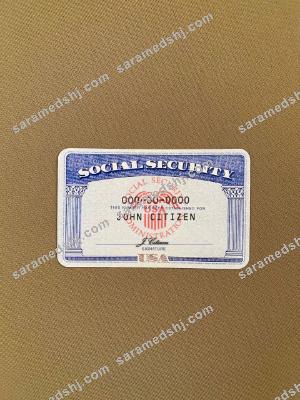 USA SSN photolook dark beige textile background FRONT